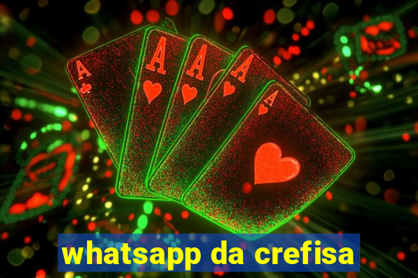 whatsapp da crefisa